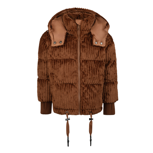 Raygo Rust Corduroy Jacket | Vintage Style, Soft Texture & Comfort