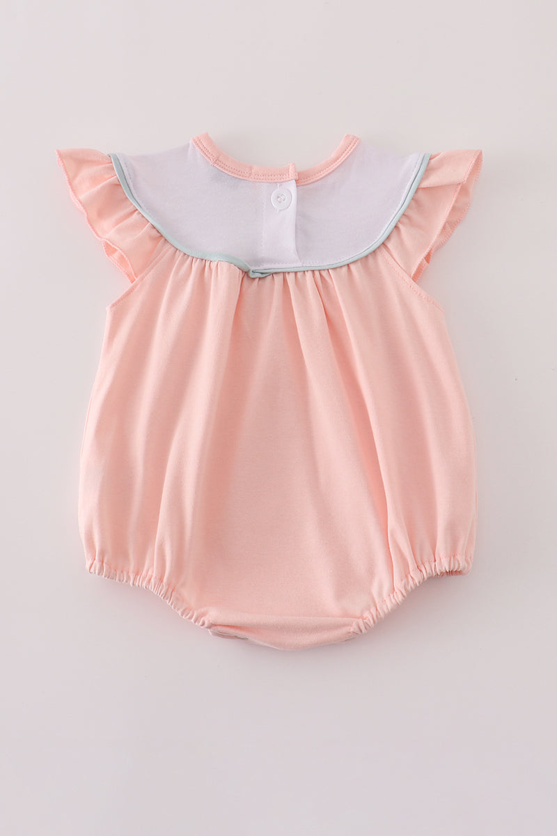 Pink embroidery bubble