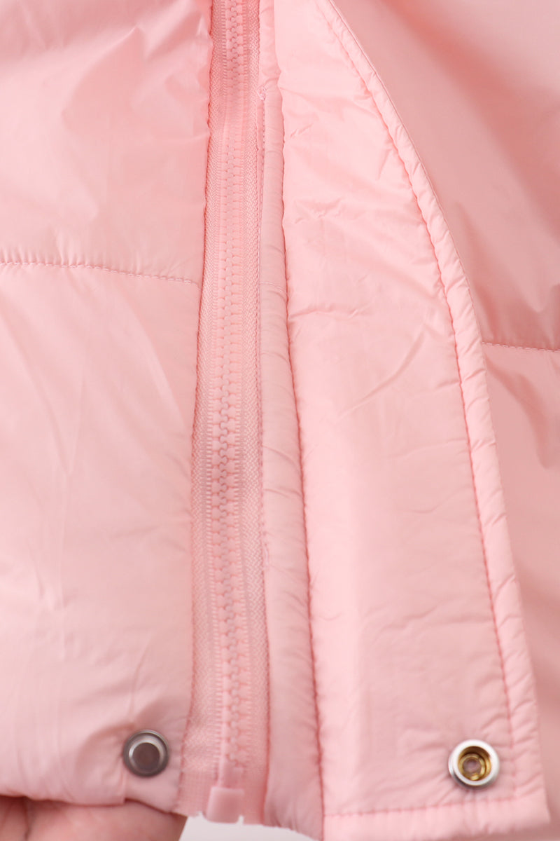 Pink mom&me puffer vest
