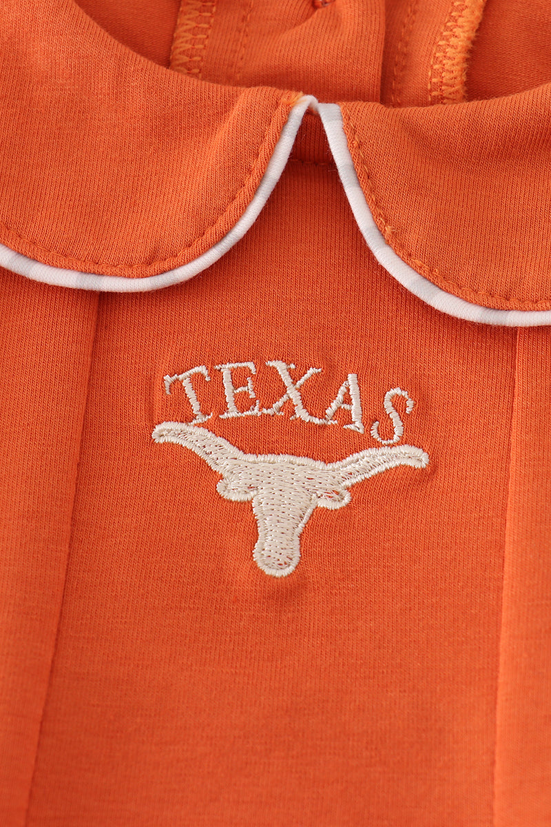 Rust Texas embroidery bubble