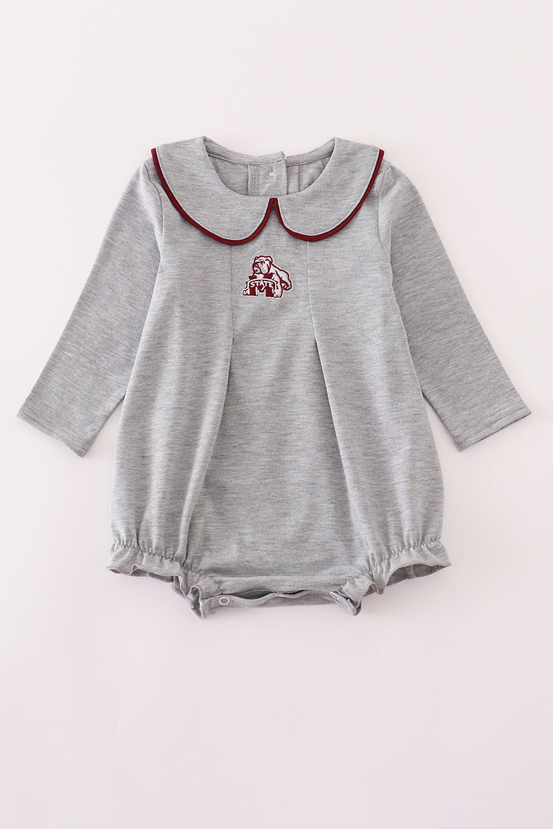 Grey Mississippi embroidery bubble