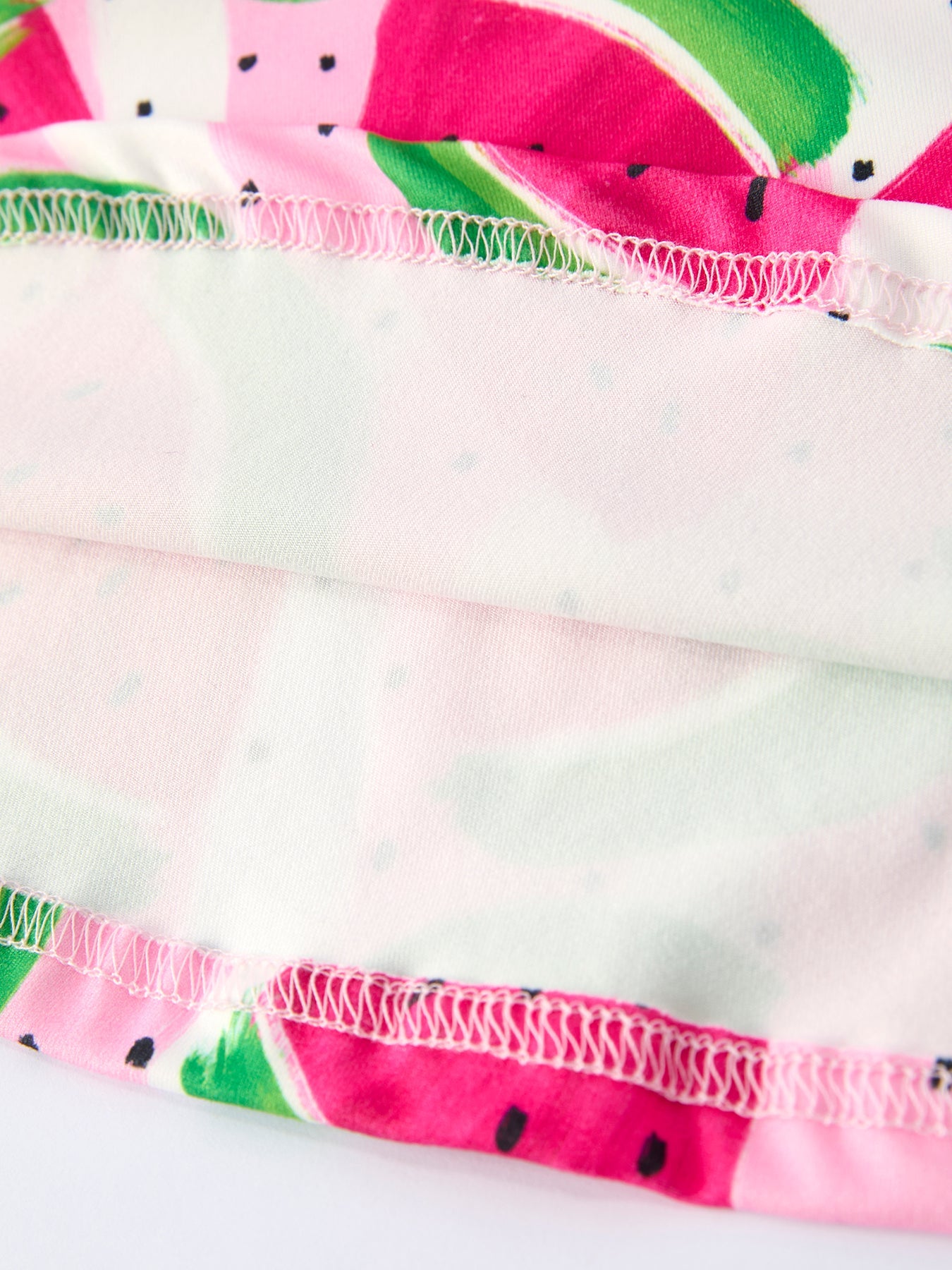 Summer Watermelon Pattern Girls Dress
