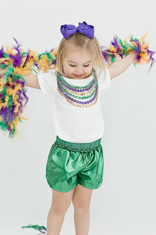 Mardi Gras Beads Shirt