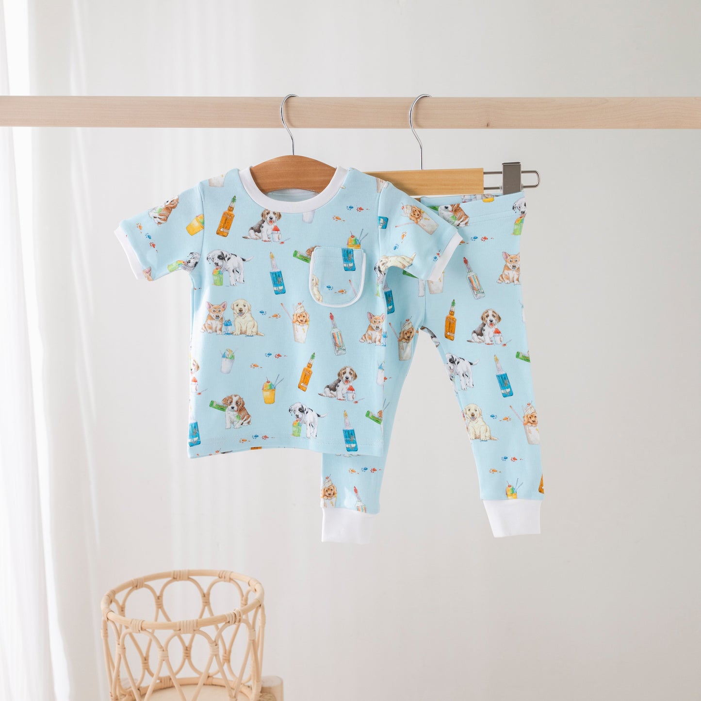 Dog Days of Summer Organic Cotton Pajamas