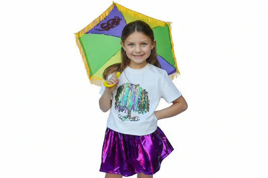 Mardi Gras Tree Shirt