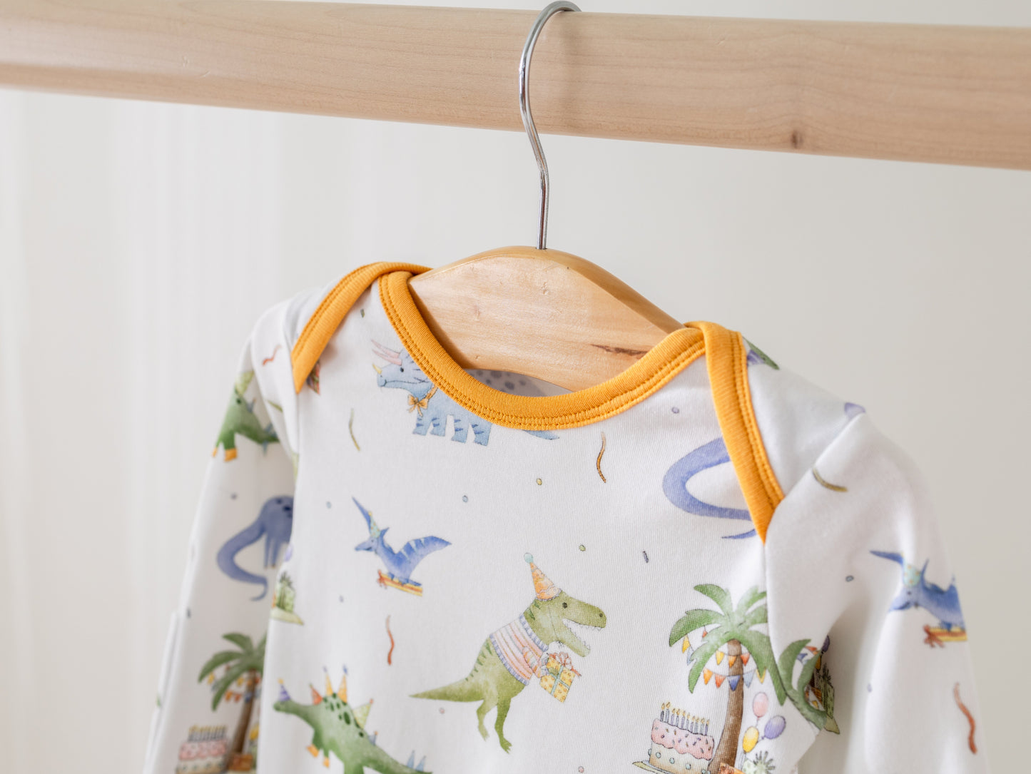 Dino-mite Birthday Organic Cotton Pajamas