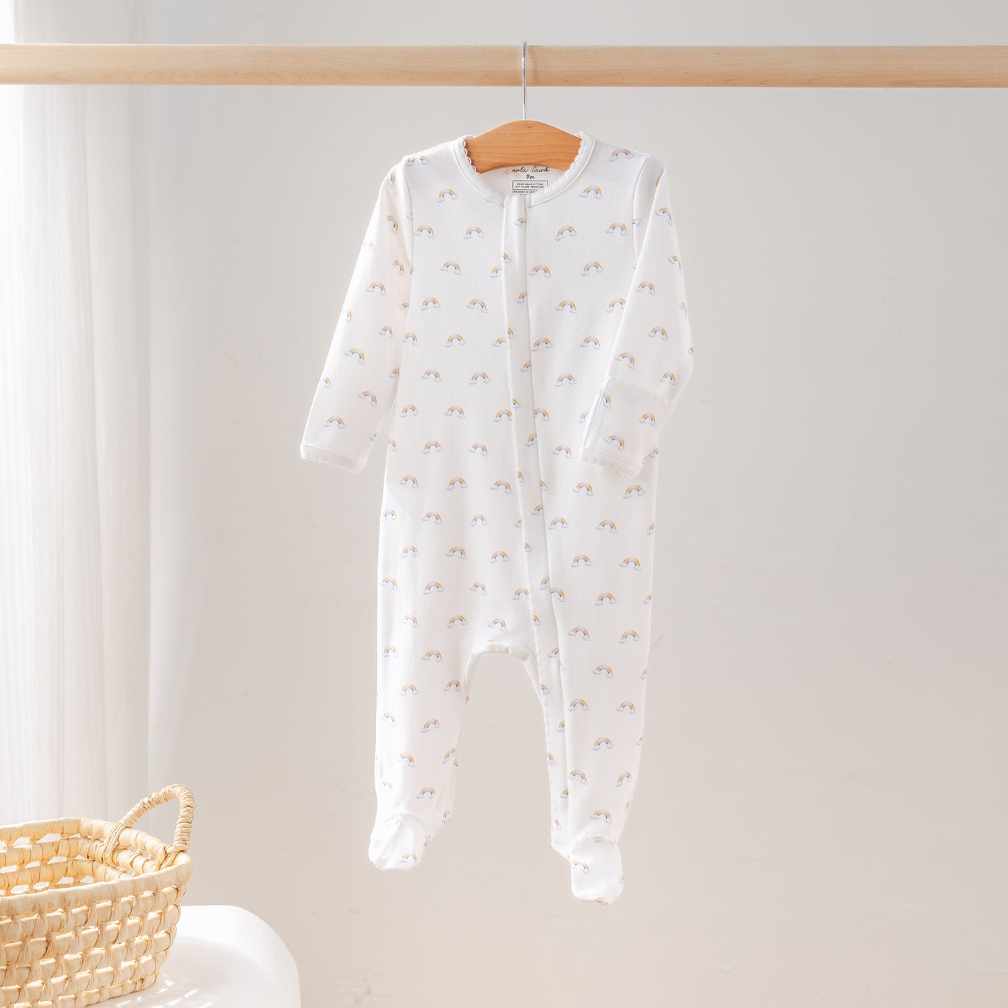 Baby Basics: Rainbow Bliss Organic Cotton Baby Pajama