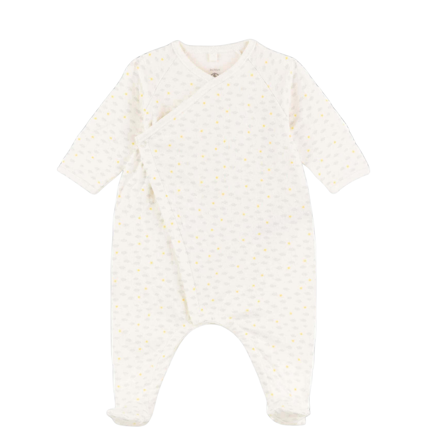 Petit Bateau Cloud Print Footie