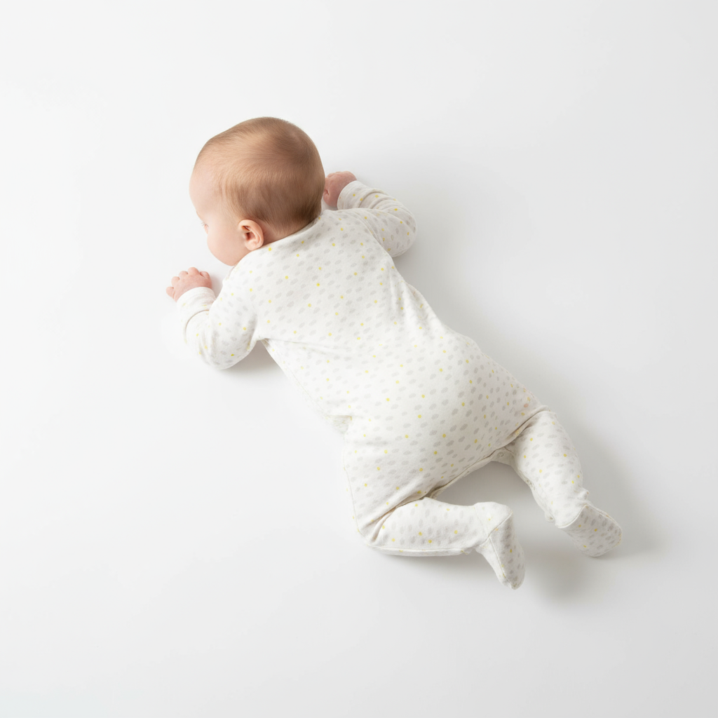 Petit Bateau Cloud Print Footie