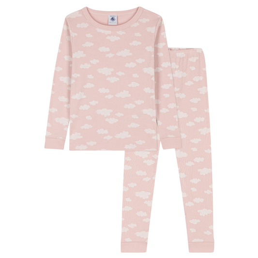Petit Bateau Cloud Print LS Loungewear