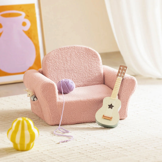 Tiny Land® Afternoon Couch - Pink Kids Chair