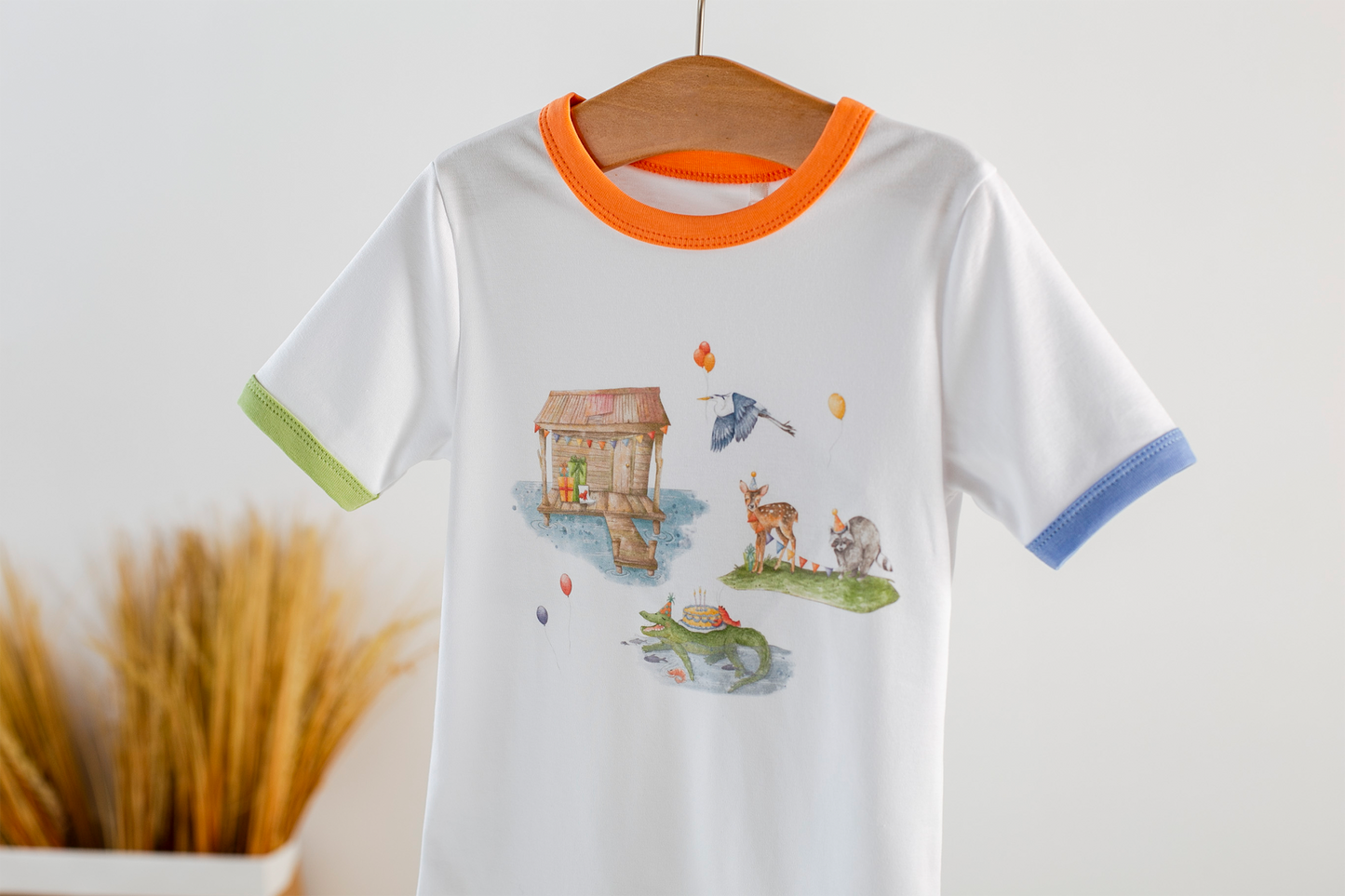 Bayou Birthday Organic Cotton Kids Tshirt