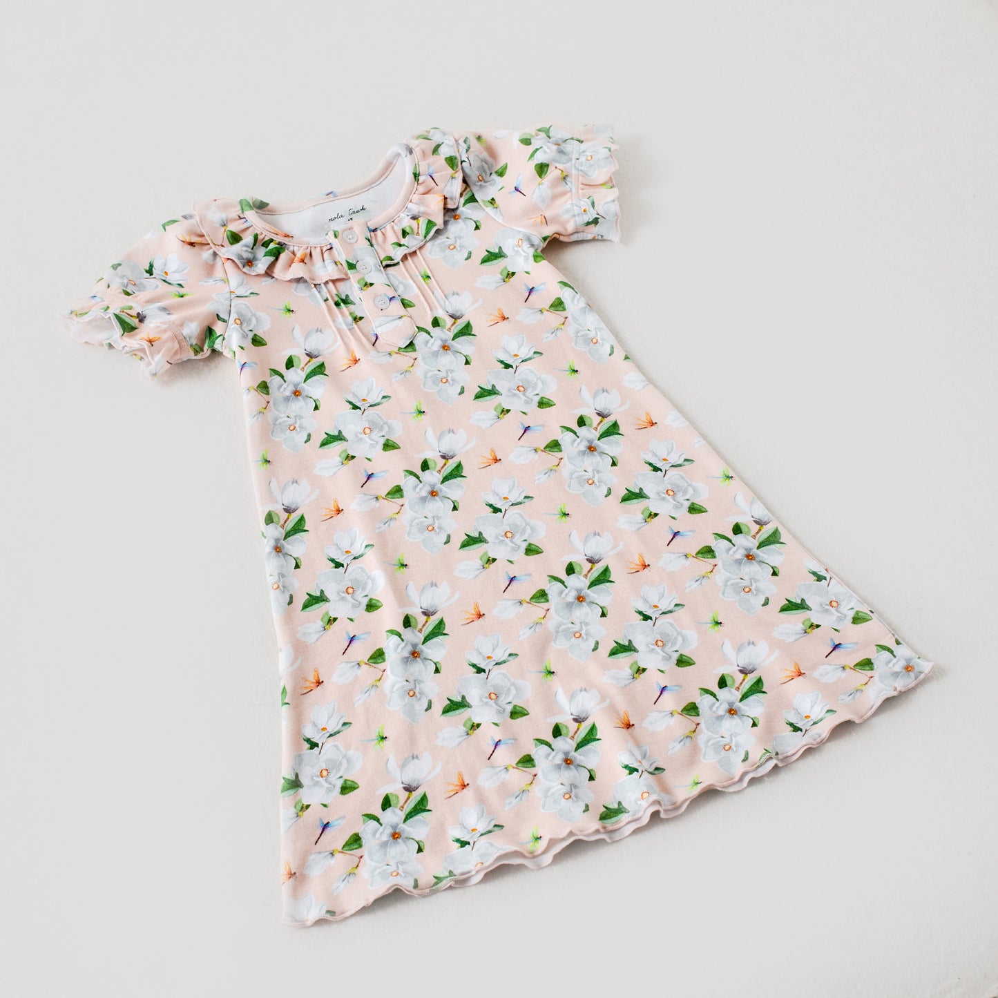 Pink Magnolia Organic Cotton Play Dress
